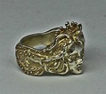 Fairy queen ring in sterling silver by Suzan Postgate