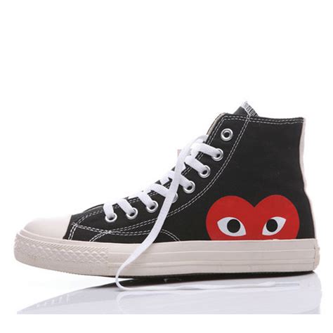 5 out of 5 stars. The Originer Converse Comme des Garcons Play Red Heart Big ...