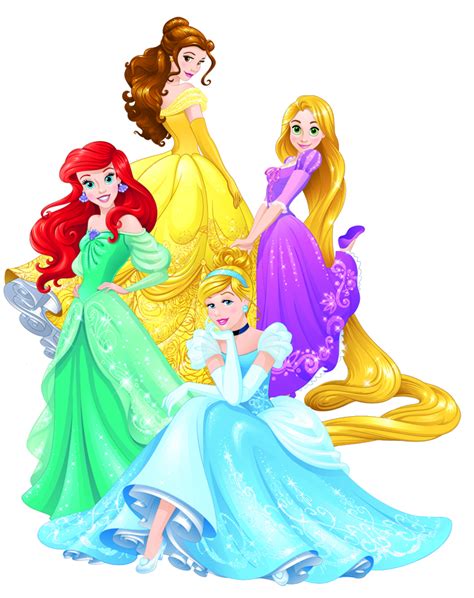 Belle Disney Princess Pocahontas Tiana Rapunzel Disney Princess Png Download 706891 Free