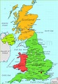 Map of United Kingdom - A map of the United Kingdom (Northern Europe ...