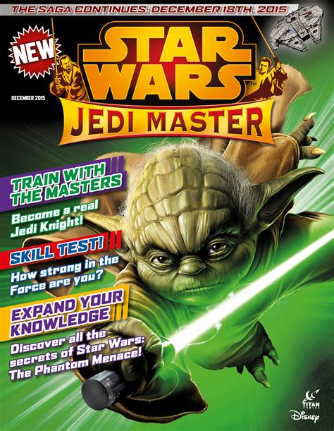 The Saga Continues With The All New Star Wars Jedi Master Magazine