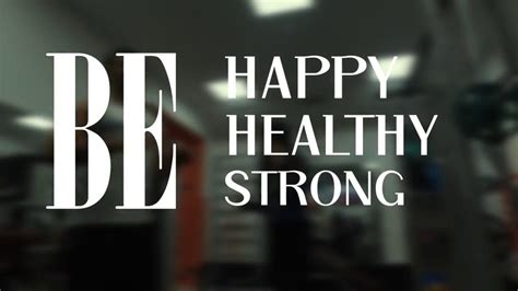 Be Happy Healthy And Strong Davis Gym Youtube