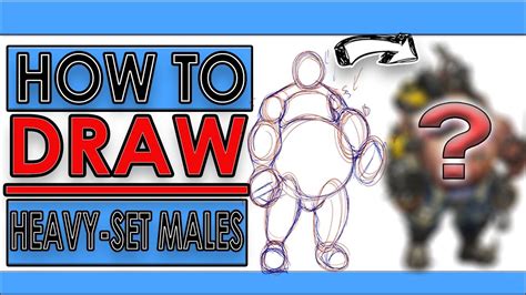 How To Draw Fatheavy Setoverweight Male Characters Character