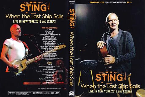 youdiscoll sting the last ship live from the public theatre new york 2013