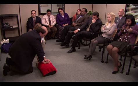 Cpr Training Session Dunderpedia The Office Wiki Fandom