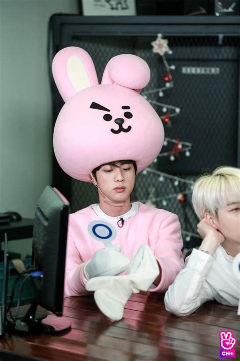 Jin In Pink Is The Best Concept Ever