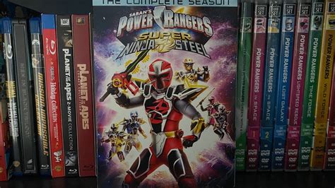 Power Rangers Super Ninja Steel Dvd Unboxing Youtube