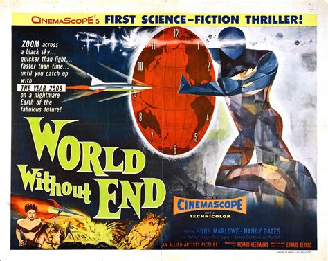 Bloody Pit Of Rod World Without End 1956 Poster Art