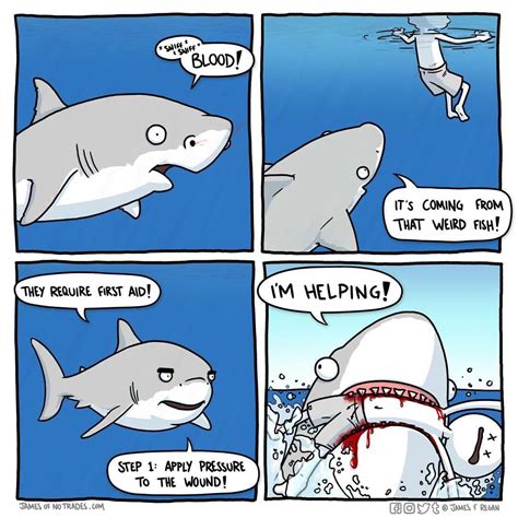 Sharks Theyre Only Trying To Help Rsharks