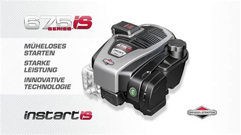 Der Briggs And Stratton 675is Instart® Series Motor Youtube