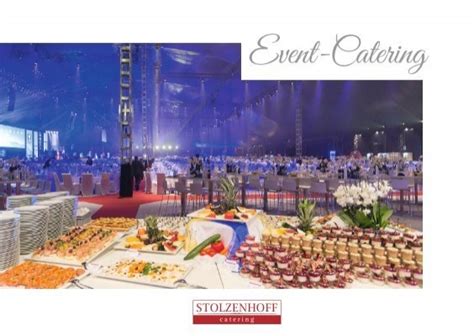 Stolzenhoff Event Catering Druck
