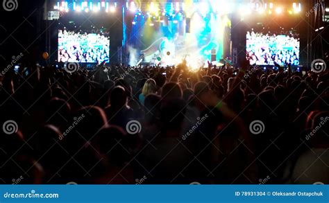 Concert Crowd Outdoor Festival Stock Footage And Videos 1238 Stock Videos