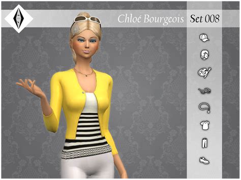 The Sims Resource Chloe Bourgeois Set008