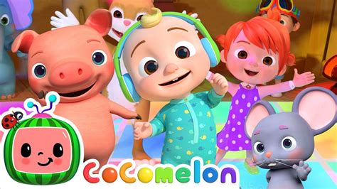 Looby Loo Get Up And Dance Cocomelon Animal Time Animals For