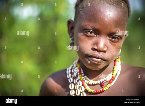 Children From Hamer Tribe In Ethiopia Stock Photo Alamy
