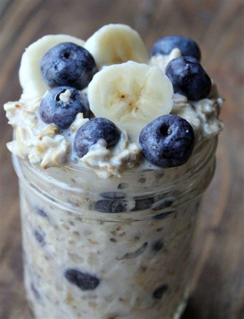 Instead of having to cook your oats, you can actually eat them raw by soaking them in milk or water for at least 2 hours or overnight. Pin on Food ideas