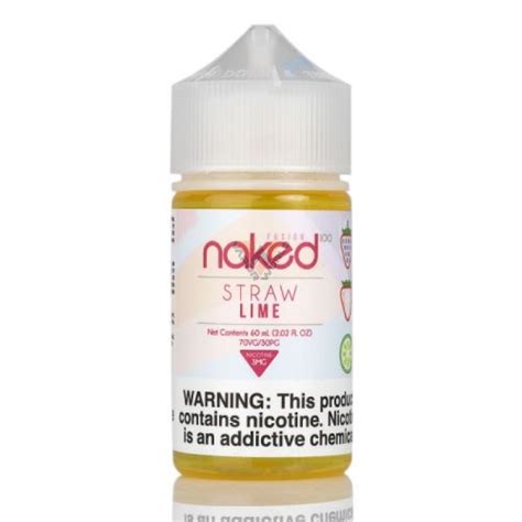 Straw Lime By Naked E Liquid Ml Vapor World