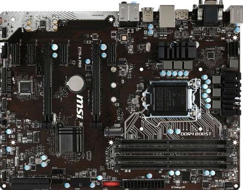 Msi Z170 A Pro Atx Motherboard Intel Z170a Lga 1151 Ddr4 Usb 31