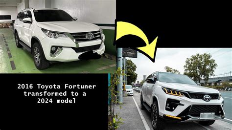 Toyota Fortuner Transformed To A Model Youtube