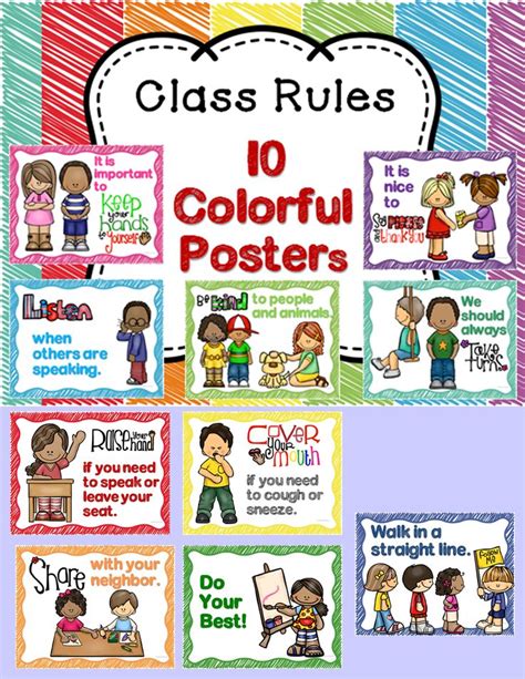 Class Rules Class Rules Preschool Class Rules Preschool Classroom Rules
