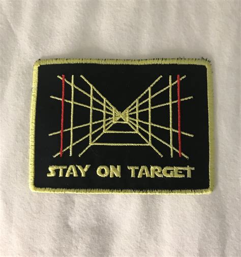 Stay On Target Patch Etsy