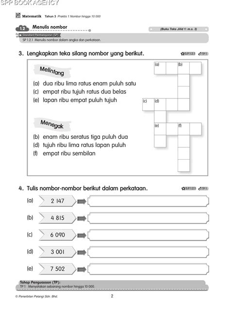 Pelangi Mahir Pbd Kssr Matematik Tahun