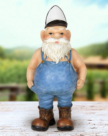 Naked Trucker Gnome Only At Garden Fun