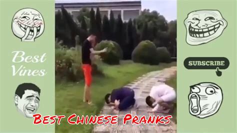Best Chinese Funny Pranks 2016 Youtube