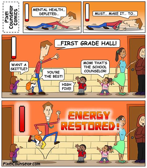 Pixel Counselor Comics 1st Grade Counselors School Counseling