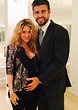 Shakira with husband Gerard Pique for Unicef's World Baby Shower ...