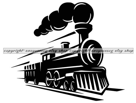 Train Svg Steam Train Svg Steam Engine Svg Locomotive Svg Etsy Australia