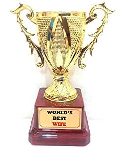 A sweet, thoughtful best friend gift—particularly one that speaks to her individual style and personality—can be such a nice way to shower the friend you love with, well.love! Buy Worlds Best Wife Trophy Online at Low Prices in India ...