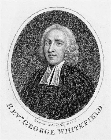 Posterazzi George Whitefield N1714 1770 English Evangelist Aquatint