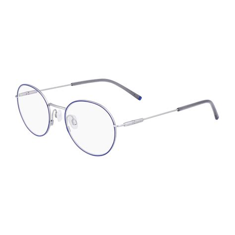 Zeiss Zs22101 401 Matte Indigo Silver Unisex Eyeglasses Otticaluc