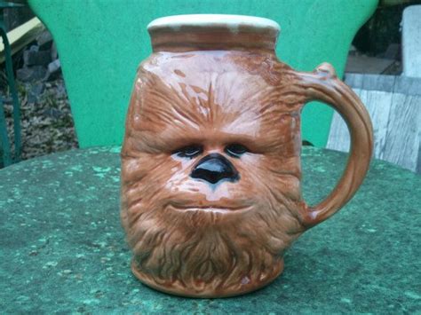 Vintage Ceramic Chewbacca Chewie Star Wars Mug Etsy Star Wars Mugs