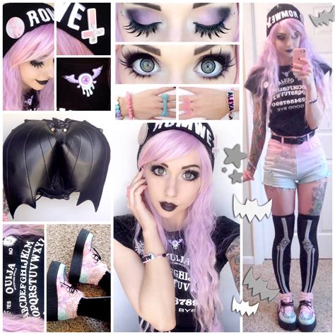 Alexas Style Blog ♡ Pastel Goth Daily Style Post