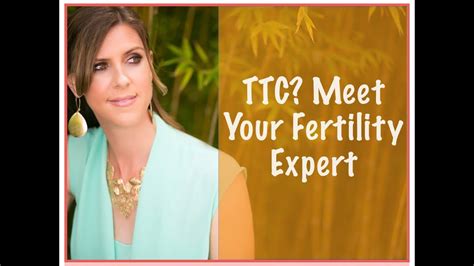 Trying To Conceive Meet Your Fertility Expert Youtube