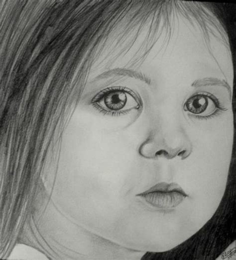 Pencil Sketches And Drawings How To Draw A Young Girls Face