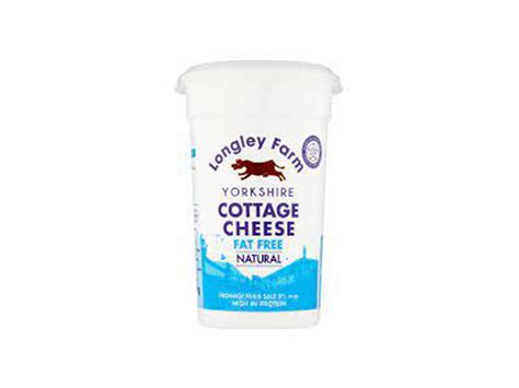 Longley Farm Fat Free Cottage Cheese 250g Creamline