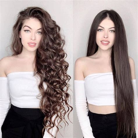 Daily Fashion Inspiration On Instagram “curly Vs Straight 💕 Swipe For