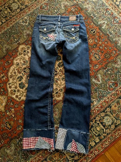 Recycled Jeans Custom Handmade Jeans By Breathe Again Etsy Canada