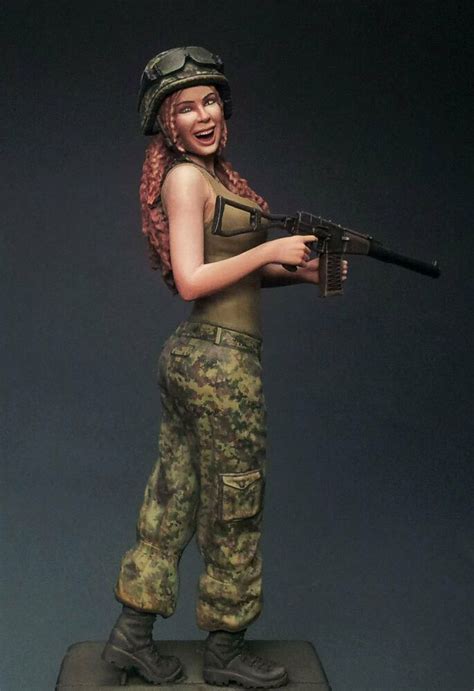 Pin On 135 Resin Figure Model Kit Russian Female Soldier Unassambled