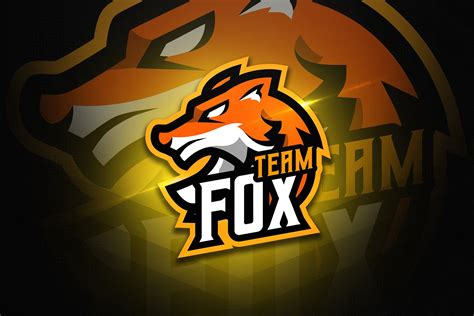 Fox Team Mascot And Esport Logo Fox Logo Design Mascot Fox Logo