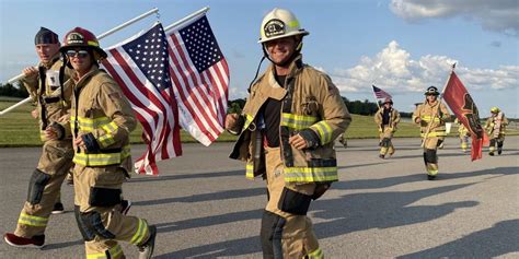 Bg Firefighters Walk 343 Miles In Honor Of 343 Firefighters Who Died