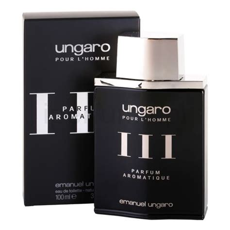 Emanuel Ungaro Pour Lhomme Iii Parfum Aromatique Eau De Toilette 100ml