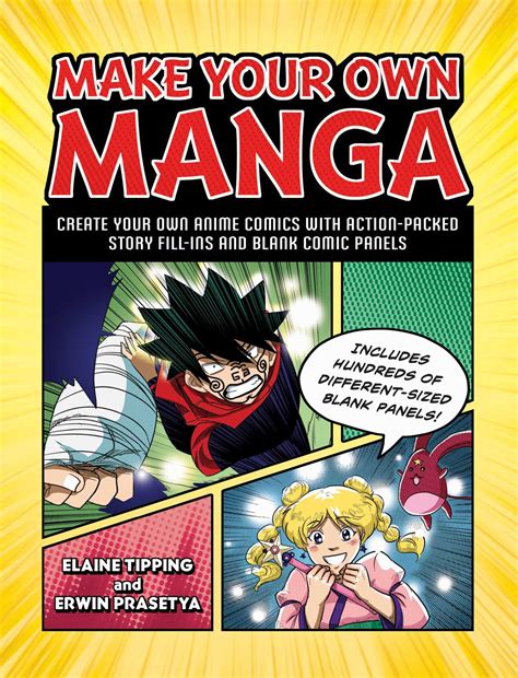 make your own manga book by elaine tipping erwin prasetya official publisher page simon