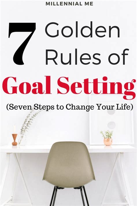 7 Golden Rules of Goal Setting | Goal setting, Goals, How ...
