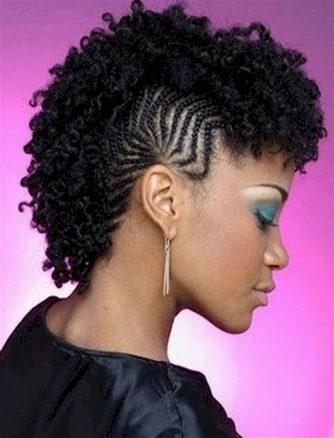 French braid is done using an english braid at first and then adding a strand of hair for each braid succession until all or half of the hair is included. Mohawk hairstyles for black women in summer 2020-2021 ...