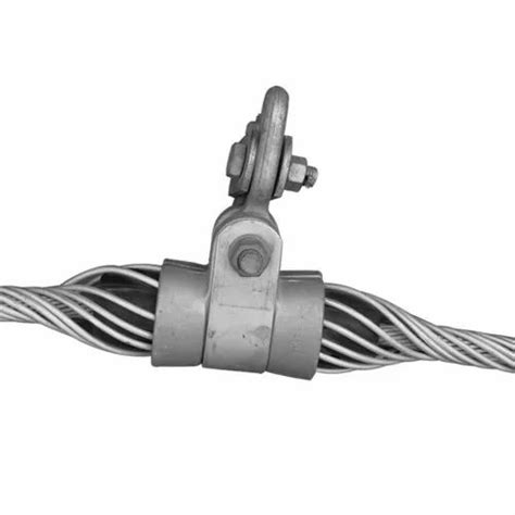 Galvanized Steel Armour Grip Suspension Clamp For Ehv Lines Cable