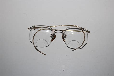 Antique Eyeglasses 12k Gold Filled Frames Shuron